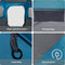 vidaXL - Familie - Tent - met - Raam - Koepel - Blauw - voor - 10 - Personen - - - Waterdicht