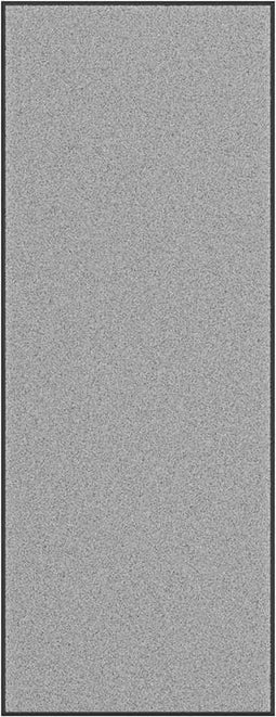 vidaXL - Deurmat - 115x300 - cm - grijs