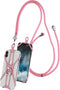 Mobiparts Universal Phonestrap - Telefoonhanger - Inclusief standfunctie en selfie ring - Roze