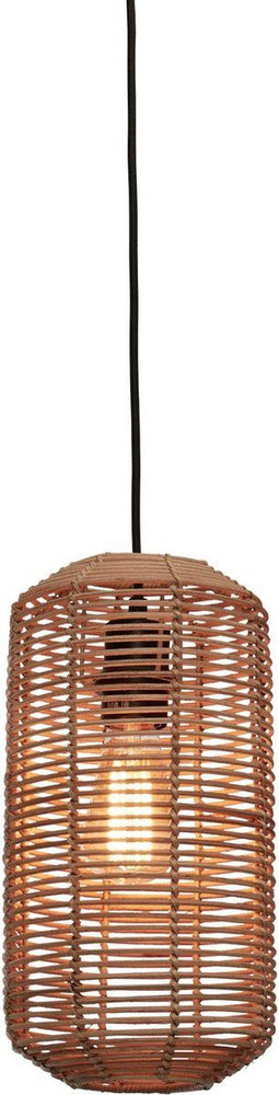 GOOD&MOJO Hanglamp Tanami - Rotan - Ø18x35cm - Modern - Hanglampen Eetkamer, Slaapkamer, Woonkamer