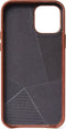 DECODED iPhone 12 / 12 Pro - Back Cover - Hoogwaardig Europees Leer - Bruin