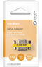 Nedis Seriële Adapter - Adapter - D-SUB 9-Pins Female - D-SUB 9-Pins Female - Vernikkeld - Metaal - Doos