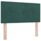 vidaXL - Hoofdbord - met - Knopen - - - Donkergroen - 80 - cm - Velvet