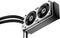 HYTE Thicc Q60 - AIO Vloeistofkoeler - 240mm met 5-inch IPS-display - Wit/Zwart