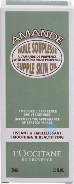 Lichaamsolie L'Occitane En Provence Supple skin Amandelolie (100 ml)