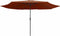 vidaXL - Parasol - met - metalen - paal - 390 - cm - terracottakleurig