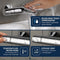 GROHE Precision Trend - Thermostatische Badkraan - Waterbesparend - Chroom - Hartafstand 15cm