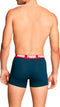PUMA BASIC BOXER - Boxershorts Katoen Stretch - Donker Blauw / Grijs (2 stuks)