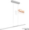 Steinhauer Bande 3995ST - Hanglamp - 150 cm breed - hoogte instelbaar - staalkleurig