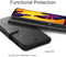 Spigen Wallet S - Flip cover - Ruimte voor 2 pasjes - Zwart