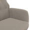 vidaXL Relaxstoel fluweel lichtgrijs