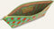 Oilily Phoebe - Make-up tas - Dames - Ritssluiting - Groen - One size