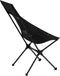 NOMAD Sarek Comfort - Campingstoel - Ultra-lichtgewicht - Zwart