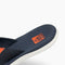 Reef SANTA ANA - Heren Slippers - Rubber zool - navy/white/orange