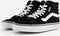 VANS - maat 42- WM Filmore Hi SUEDE-CANVAS BLACK-WHITE
