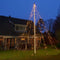 Vlaggenmast verlichting - 192 LED's - 208 cm hoog - Warm wit licht - Waterdicht