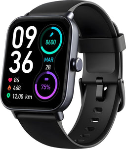 Maoo Boost 2 - Smartwatch - Hartslagmeter Bloedsaturatiemeter Slaapmonitor - Zwart