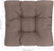 vidaXL - Palletkussen - 80x80x12 - cm - stof - zwart