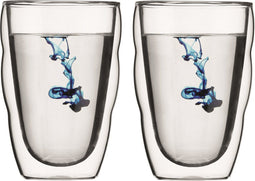 Bodum Pilatus - Dubbelwandig glas 0.35 l - Handgeblazen - (2 stuks)