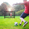 Dunlop Voetbaldoel - Voetbal Goal 180 x 120 x 60 cm - Metaal - Zwart/Rood