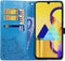 iMoshion Hoesje Geschikt voor Samsung Galaxy M30s / M21 Hoesje Met Pasjeshouder - iMoshion Mandala Bookcase - Turquoise