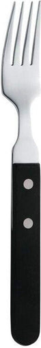 Amefa 12 Stuks | Steakvork | Zwart heft