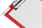 Seco klembord - A4+ - met klep - rood - SE-570-PVC-RD
