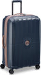 Delsey St. Tropez - Reiskoffer 77 cm - Anti-diefstal rits en TSA slot - Donkerblauw