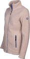 Life Line Lorne Sherpa Fleecejas Dames Beige Maat L