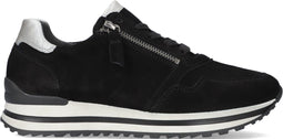Gabor 76.528.67 - Lage sneakers - Suède - Chunky zool - Zwart - Maat 36
