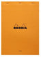 Schrijfblok rhodia a4 lijn 80vel 80gr or