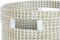 Basket spelset DKD Home Decor Blauw Wit Natuurlijk Zeegras 44 x 44 x 51 cm