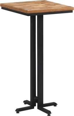 vidaXL - Bartafel - 55x55x110 - cm - massief - gerecycled - teakhout