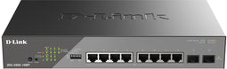 D-Link DSS-200G-10MP/E - Managed Switch - 8x 1Gbps RJ45 6x PoE+ 130W - (2 stuks)
