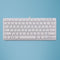 R-Go Tools Compact - Ergonomisch Toetsenbord - Azerty BE - Wit