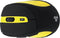iBox BEE2 PRO - Draadloze Muis - 1600 DPI - Zwart Geel
