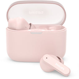 PHILIPS TAT2000 - In-ear oordopjes - 32 uur afspeeltijd - 4 mic technologie - IPX4 - Roze