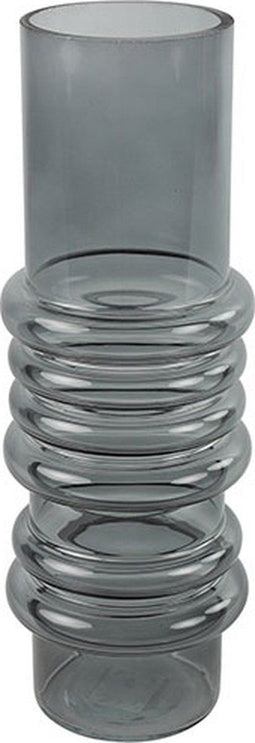 Countryfield Vaas Marci glas L11B11H32CM grijs