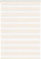 vidaXL - Zebra - rolgordijn - 100x100 - cm - stofbreedte - 95,9 - cm - marmerbeige