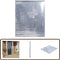 vidaXL - Zonnefolie - statisch - reflecterend - 60x2000 - cm - PVC - zilverkleurig