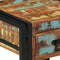 vidaXL - Nachtkastje - 40x40x50 - cm - Massief - gerecycled - hout