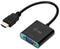 i-tec HDMI naar VGA Adapter - FHD 1920 x 1080 - 60Hz - Zwart