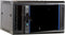 DSIT 6U wandkast met glazen deur 600x600x368mm (BxDxH) - serverbehuizing - serverrack - serverkast - 19 inch