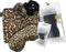 SMUG Blissful Sleep Gift Set - Satijnen en 3D Slaapmasker met Scrunchie, Oordopjes en Opbergzakje - Geschenkset voor Vrouwen - Animal Print