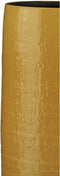 Mica Decorations - Bloemenvaas keramiek okergeel met relief patroon - D25/H50 cm