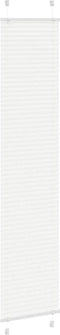 vidaXL - Plissé - rolgordijn - 50x200 - cm - stofbreedte - 49,4 - cm - polyester - wit