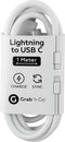 Grab 'n Go Cable Lightning naar USB C 1m (non MFI) Wit