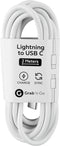 Grab 'n Go Cable Lightning to USB C 2m (non MFI) White