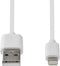 Grab 'n Go Oplaadkabel Apple Lightning-connector 1 Meter Wit