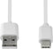 Grab 'n Go Oplaadkabel Usb-c 1 Meter Wit